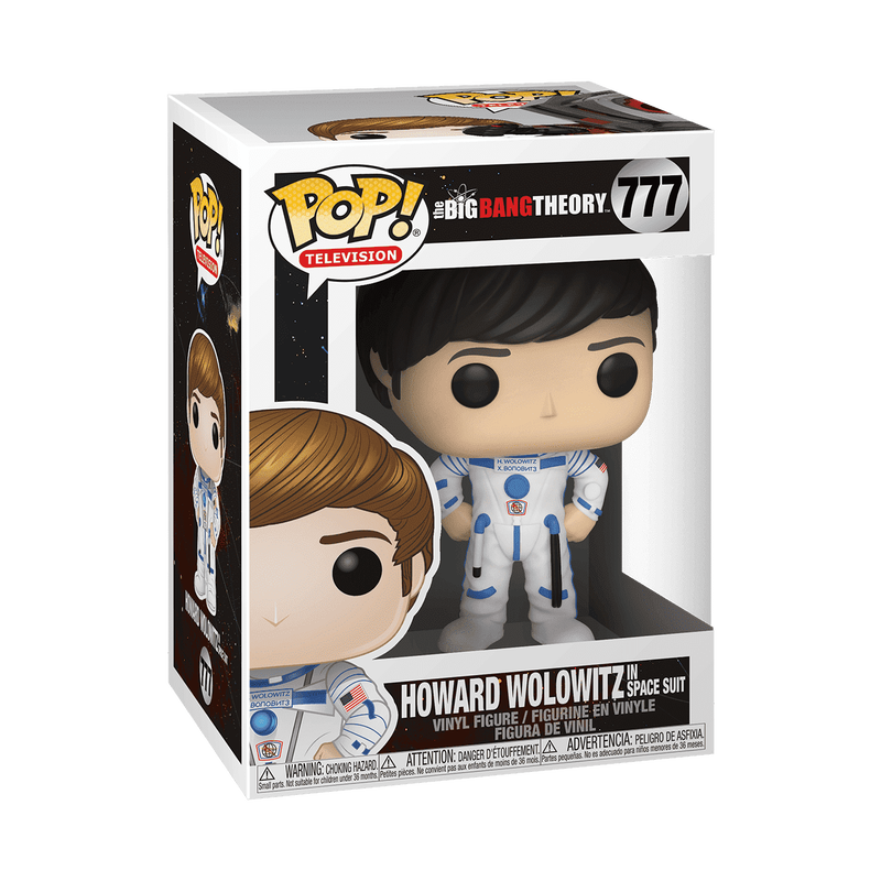 The Big Bang Theory POP! Television Vinyl Figure Howard Wolowitz In Space Suit #777