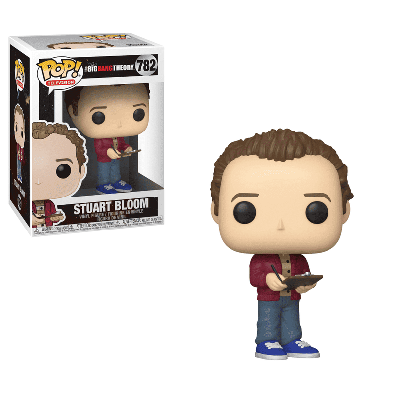 The Big Bang Theory POP! Television Vinyl Figure Stuart Bloom #782