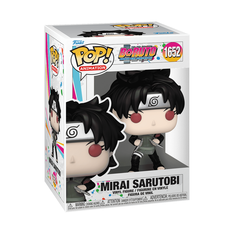 Boruto POP! Animation Vinyl Figure Mirai Sarutobi #1652