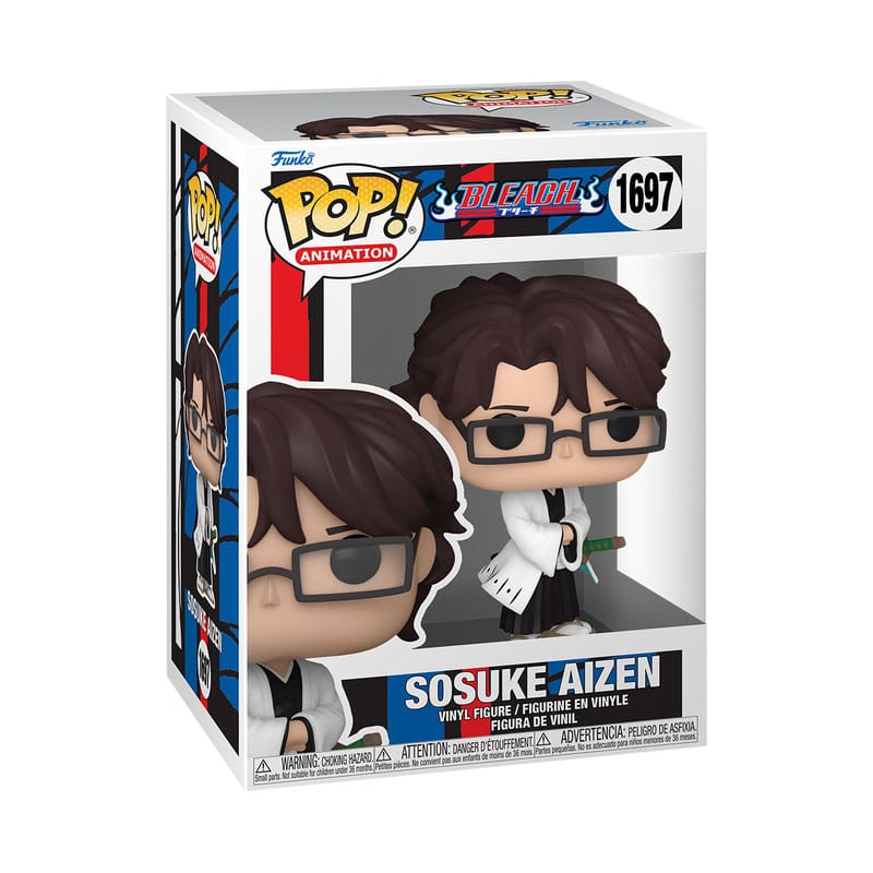 Bleach POP! Animation Vinyl Figure Sosuke Aizen #1697