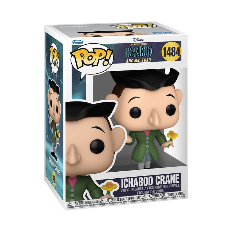 Disney The Adventure Of Ichabod And Mr. Toad POP! Vinyl Figure Ichabod Craine #1484