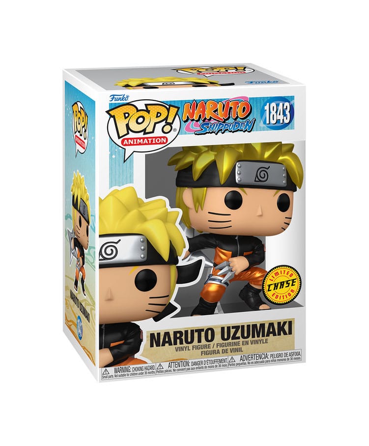 Naruto Shippuden POP! Animation Vinyl Figure Naruto Uzumaki chase #1843