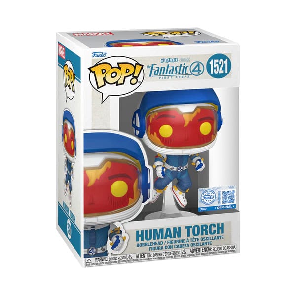 Marvel Fantastic 4 POP! Vinyl Figure Human Torch (Funko Original) #1521
