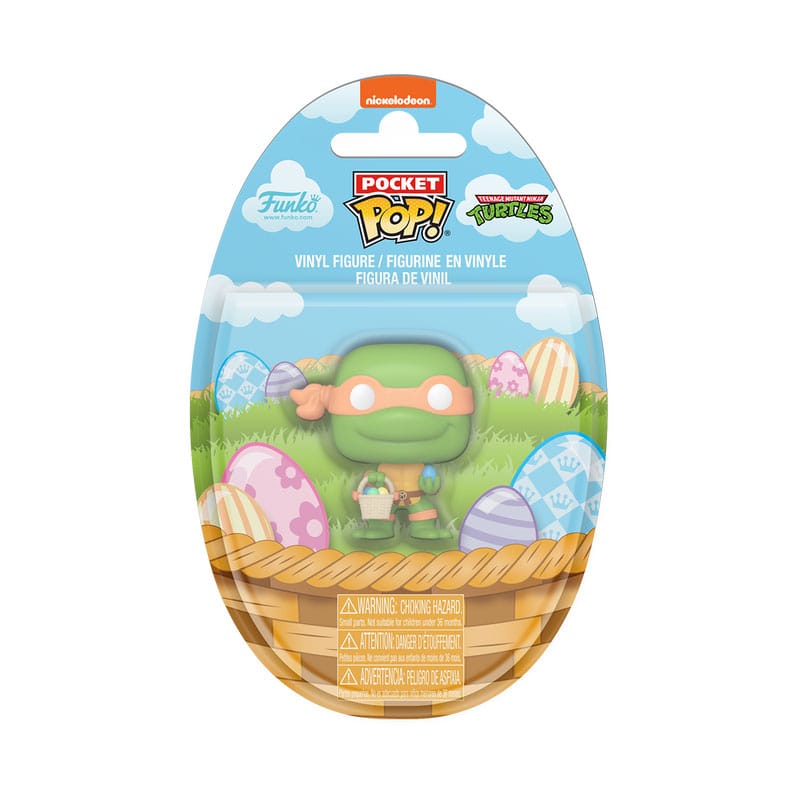 Teenage Mutant Ninja Turtles Pocket POP! Vinyl Figure Easter Michelangelo 4 cm