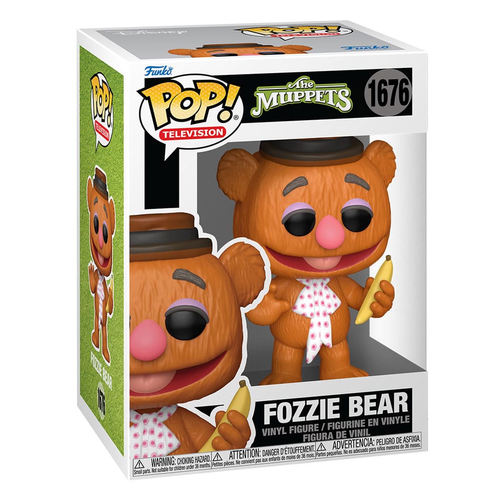 The Muppets POP! Television Vinyl Figure Fozzie Bear #1676