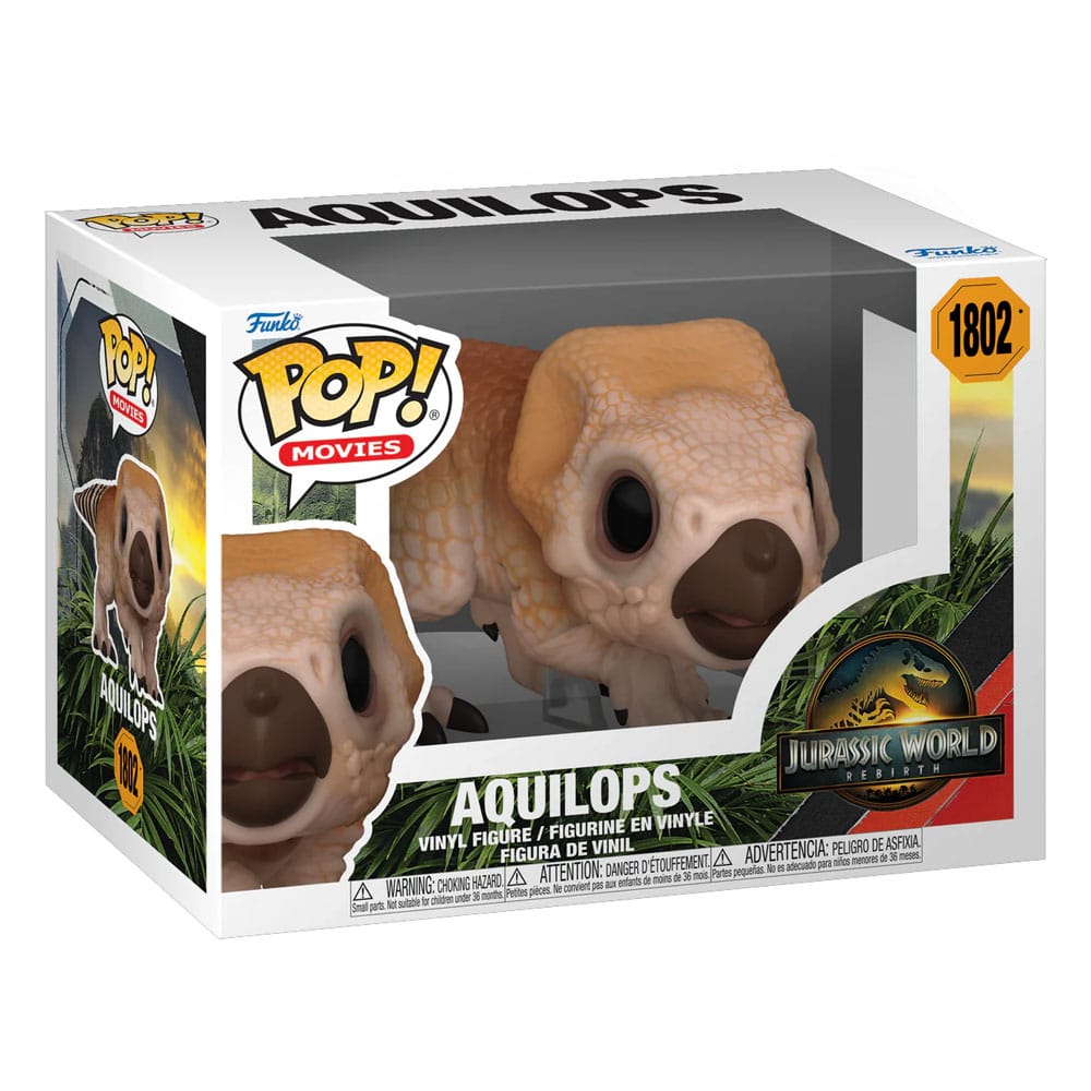 Jurrassic World Rebirth POP! Movies Vinyl Figure Aquilops #1802