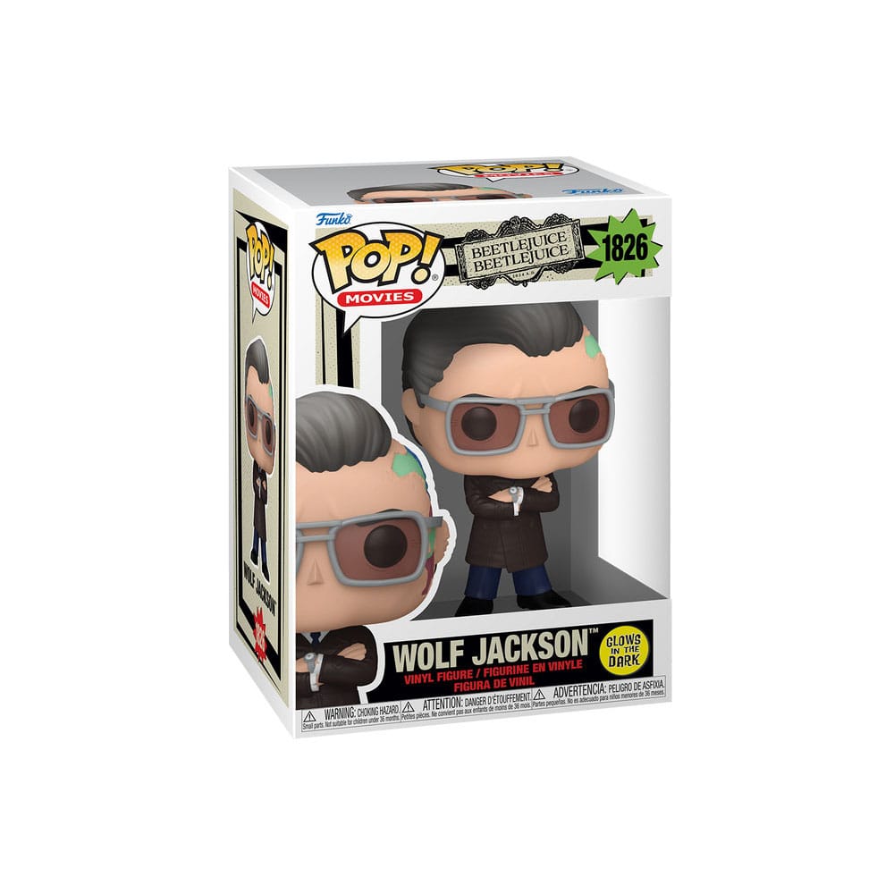 Beetlejuice POP! Movies Vinyl Figure Wolf Jackson (GITD) #1826