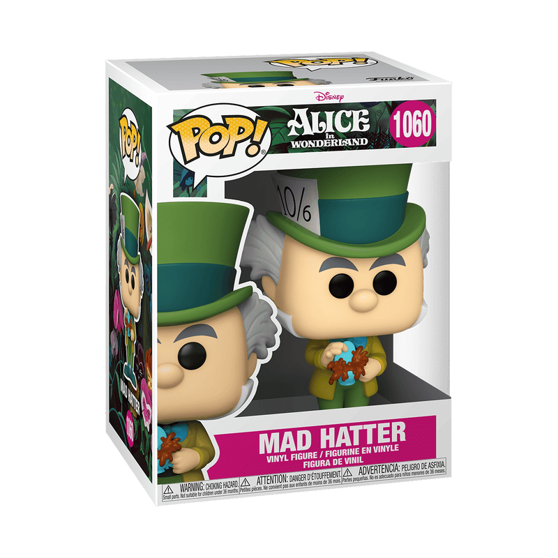 Alice in Wonderland POP! Disney Vinyl Figure Mad Hatter 9 cm