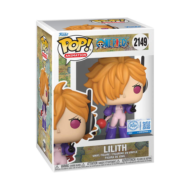 One Piece POP! Animation Vinyl Figure Lilith with Bubble Gun (Funko Original) #2149