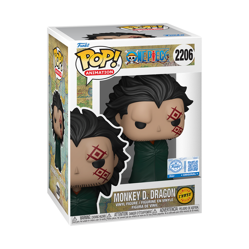 One Piece POP! Animation Vinyl Figure Monkey D. Dragon Chase (Funko Original) #2206Mint