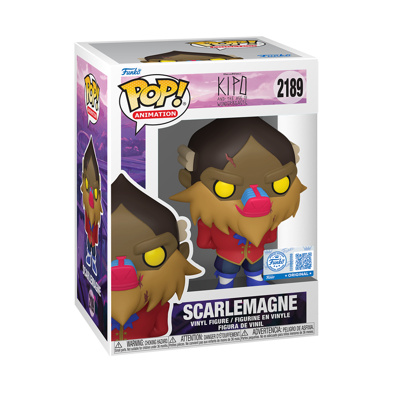 Dreamworks Kipo POP! Animation Vinyl Figure Scarlemagne (Funko Original) #2189