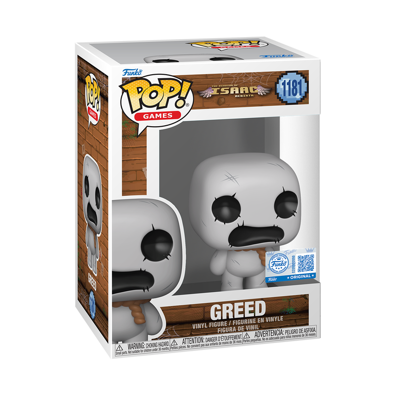 Binding Of Isaac POP! Games Vinyl Figure Greed (Funko Original) #1181