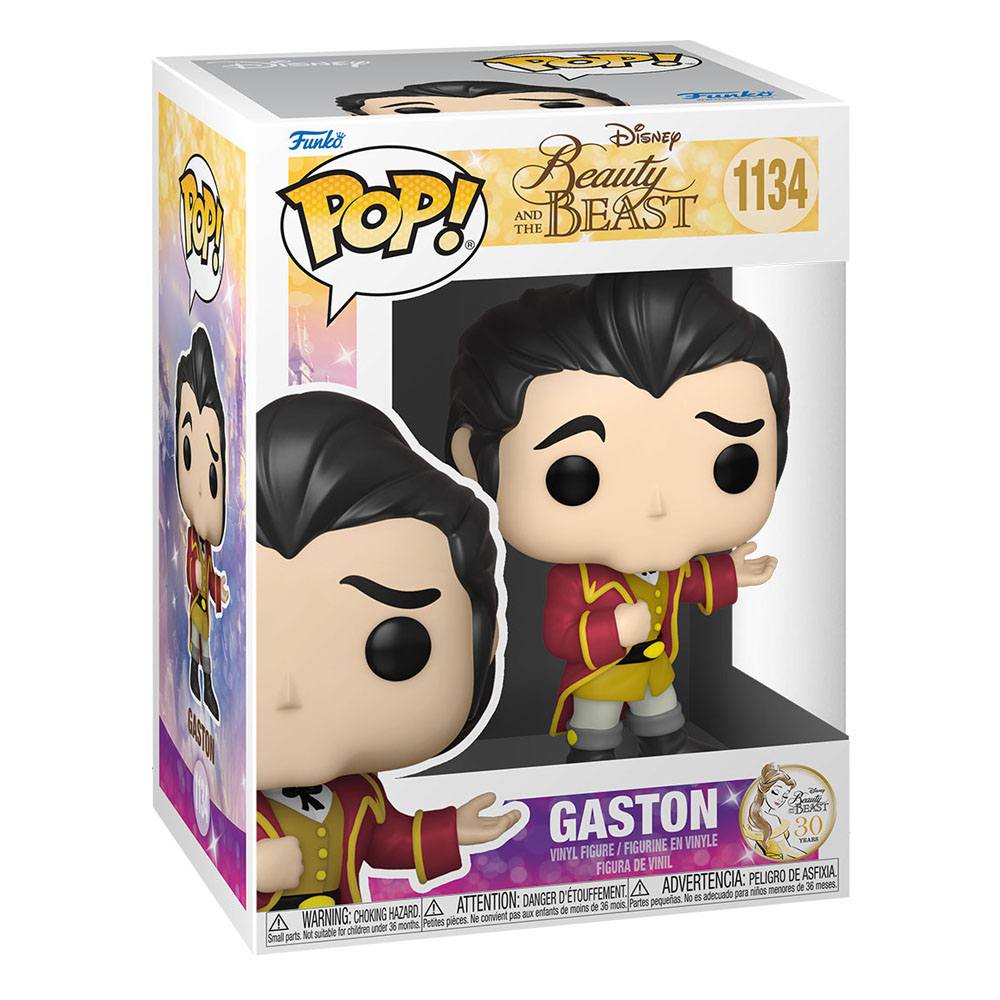 Disney Beauty And The Beast POP! Vinyl Figure Gaston (30 Years) #1134