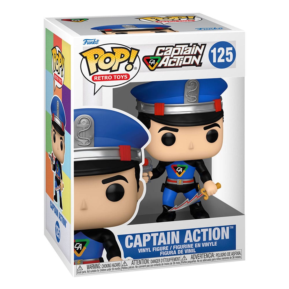Captain Action POP! Retro Toys Vinyl Figure Captain Action #125