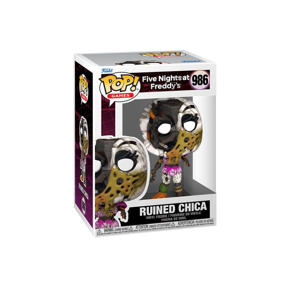 Five Nights At Freddy's POP! Games Vinyl Figure Ruined Chica #986