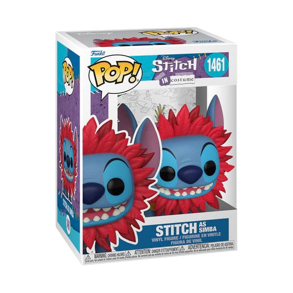 Disney Stitch POP! Vinyl Figure Stitch As Simba #1461