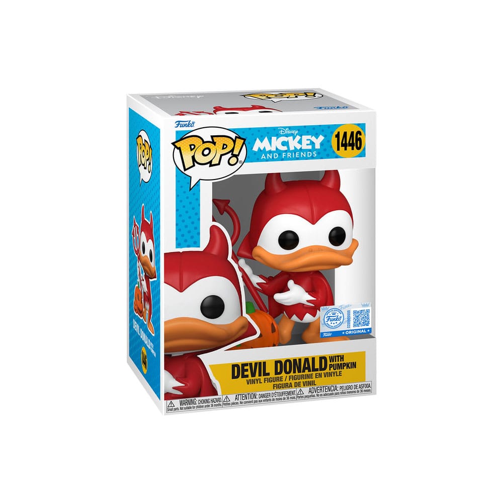 Disney Micky and Friends POP! Vinyl Figure Devil Donald 9cm