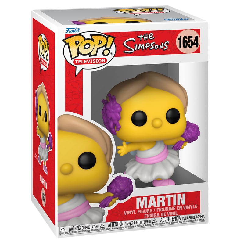 The Simpsons POP! Television Vinyl Figure Martin as Calliope #1654