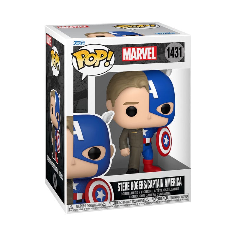 Marvel POP! Vinyl Figure Steve Rogers / Captain America #1431