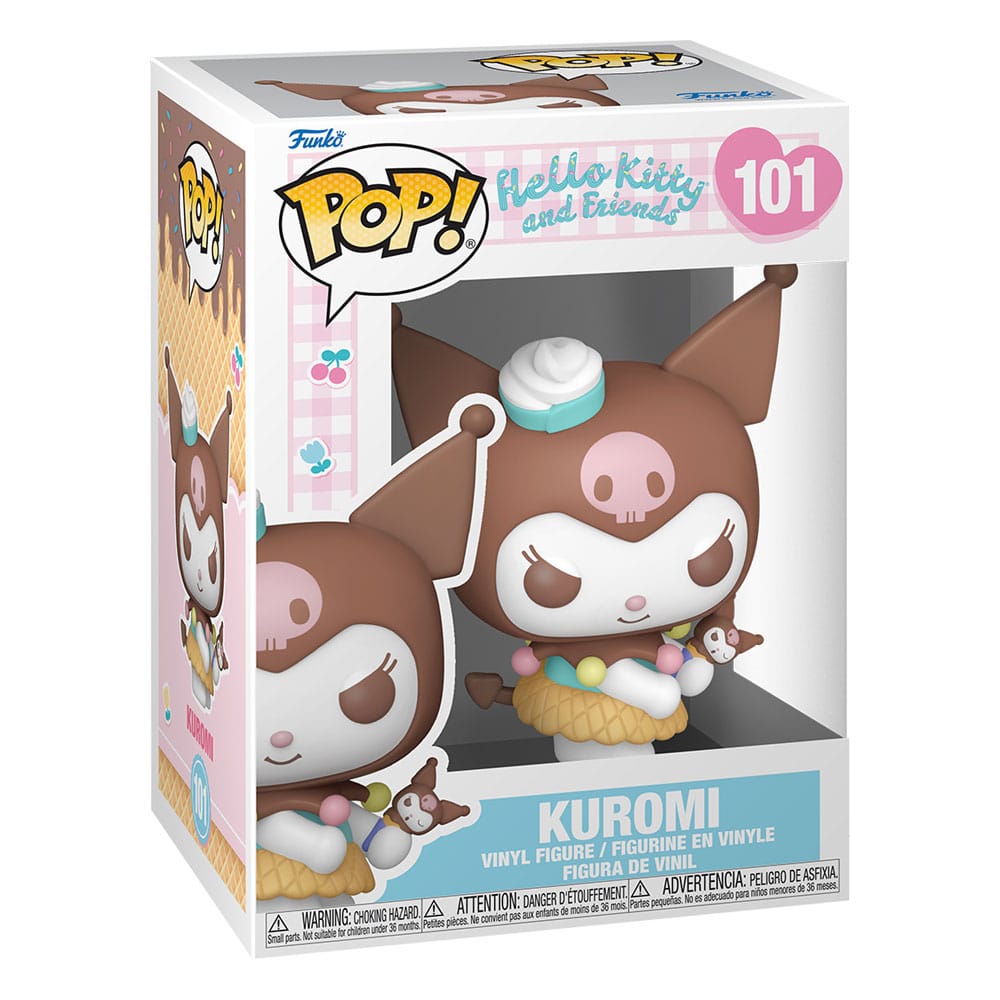 Sanrio Hello Kitty and Friends POP! Vinyl Figure Kuromi with Ice Cream #101