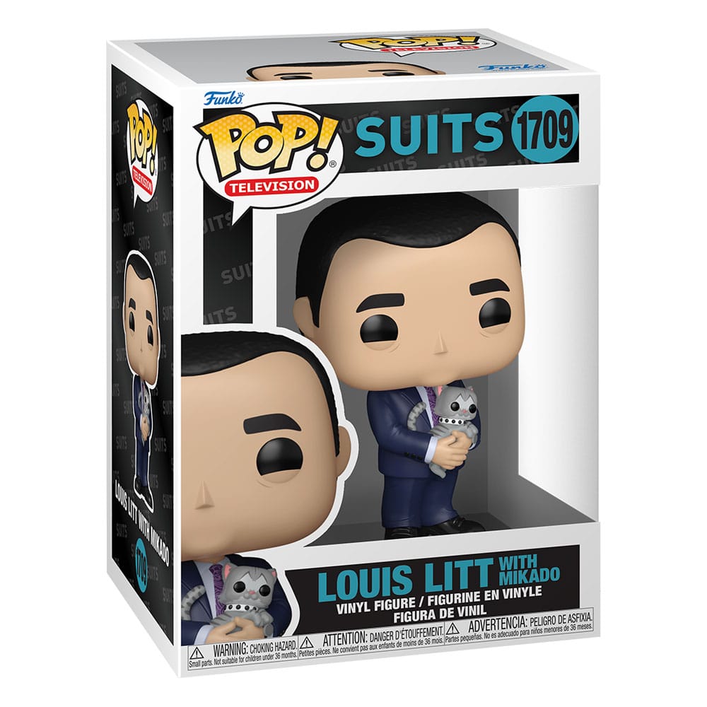 Suits POP! Television Vinyl Figure Louis Litt with Mikado #1709