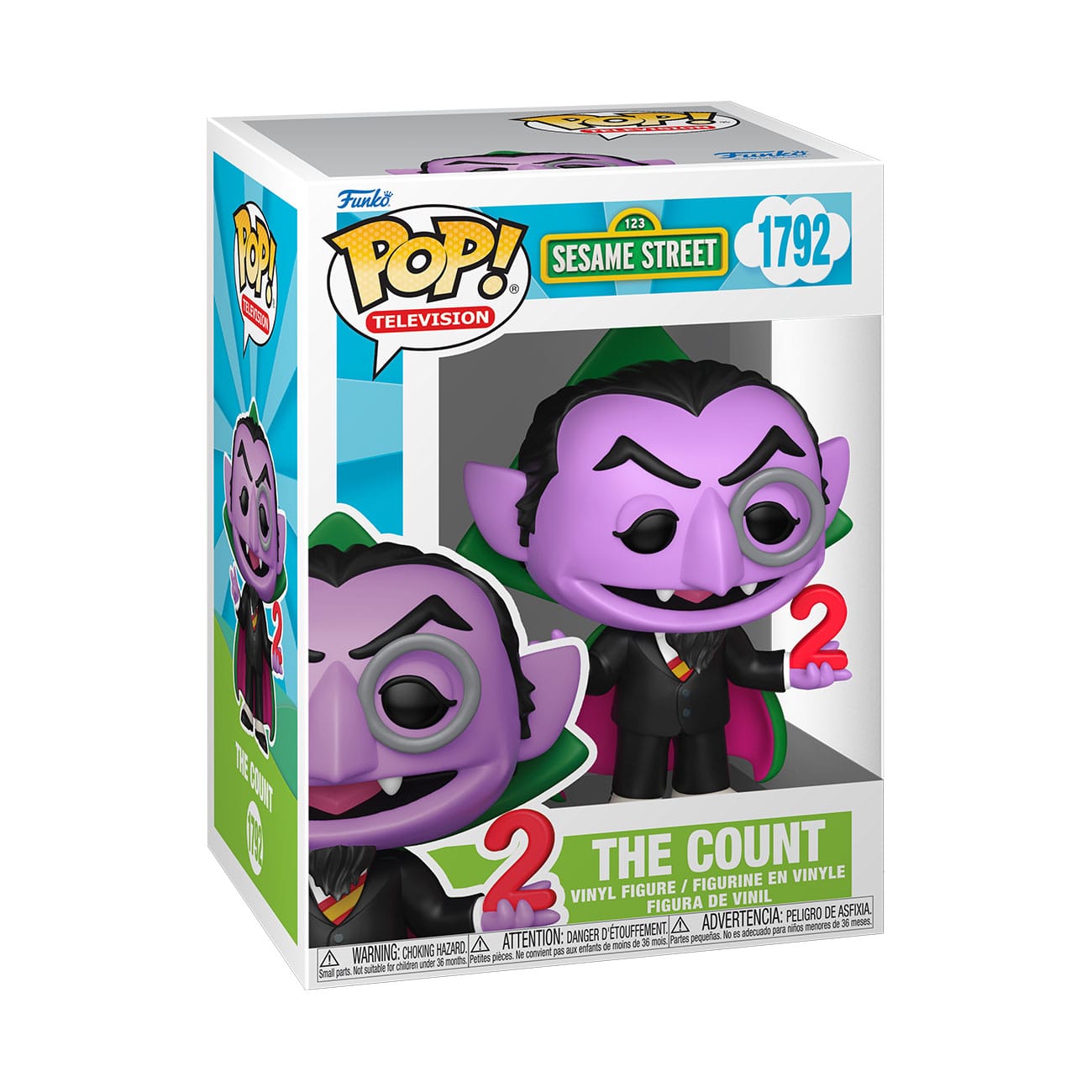 Sesame Street POP! TelevisionVinyl Figure The Count #1792