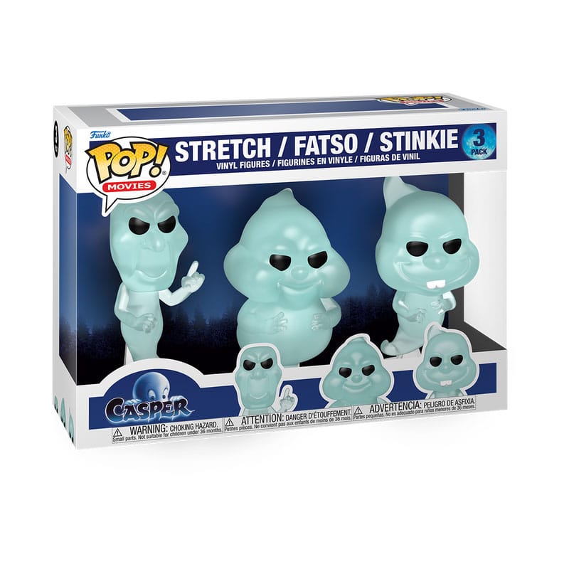 Casper POP! Movies Vinyl Figure Stretch / Fatso / Stinkie 3 Pack