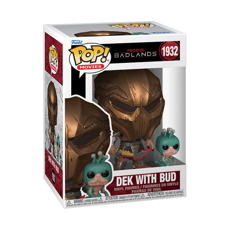 Predator Badlands POP! Movies Vinyl Figure Dek With Bud #1932