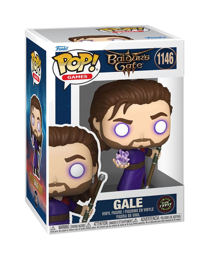 Baldur's Gate POP! Games Vinyl Figure Gale Glow Chase #1146